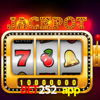 Interface do App bet252 app